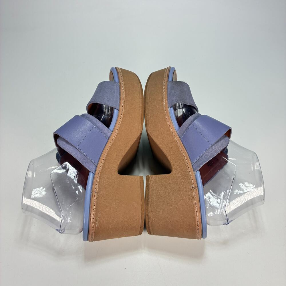 FitFlop Pilar Purple Adjustable Straps Chunky Platform Sandals Women’s Size 9 - Picture 7 of 10